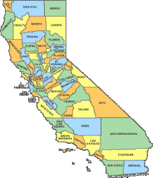 County Map Of California2