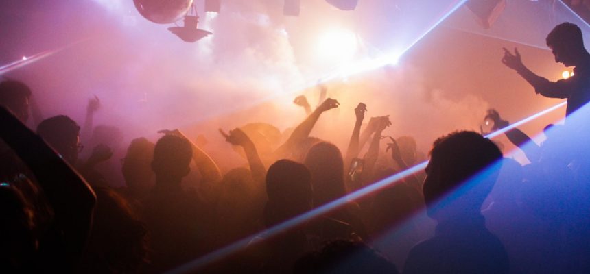 People Dance In Nightclub Party