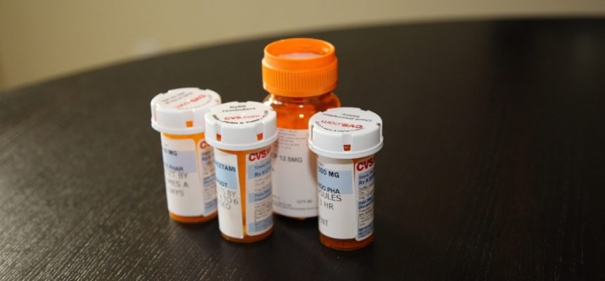 Prescription drug bottle